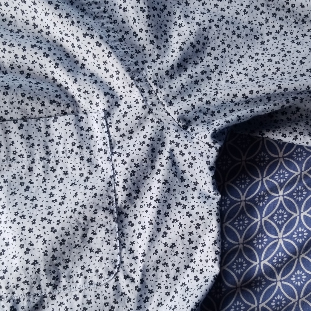 Button-up floral-patterned TICKET TO RIDE - Picture 4 of 4